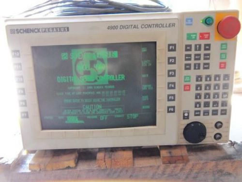 Heavy duty schenck pegasus 4900 digital servo controller with extra cord for sale