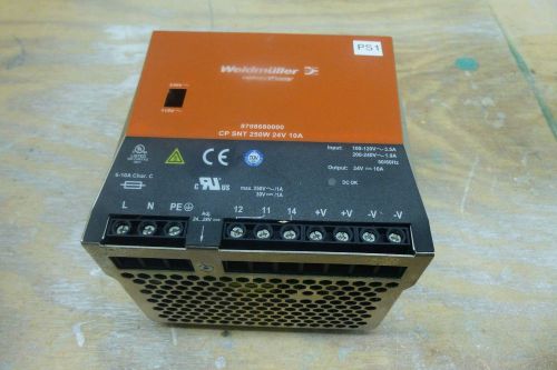 Weidmuller / connect power / 8708680000 cp snt 250w 24v 10a for sale