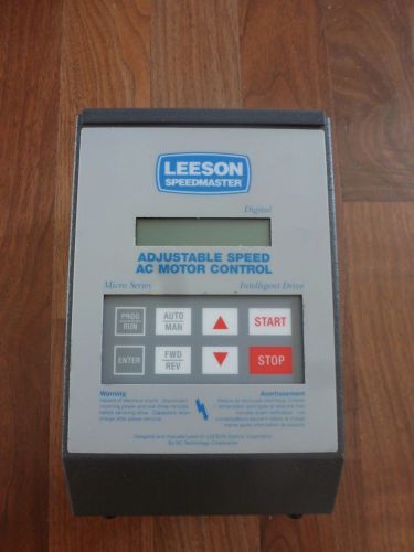 LEESON SPEEDMASTER MICRO SERIES COMPACT INVERTER 174915.00, *XLT CONDITION*