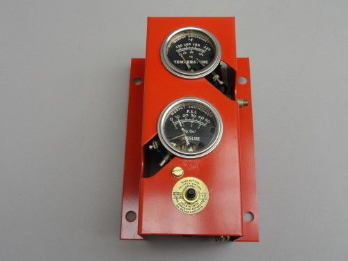 New murphy temperature &amp; oil pressure swichgage gauge 130-220° f 0-50 psi for sale