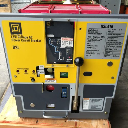 Square D DSL416 1600 Amp CIRCUIT BREAKER