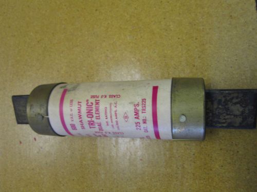 Gould shawmut trs225 dual element class k-5 fuse 225 amp 600vac for sale