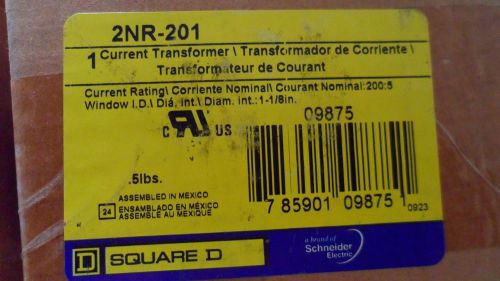 SQUARE D Sensor Dubai Stock ARAB 2NR-201 2NR201CURRENT TRANSFORMER  200:5 sensor