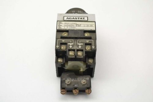 AGASTAT 7012 L10CL 1.5-15SEC ELECTROPNEUMATIC TIMING 440V-AC RELAY B405894