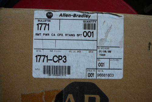 Allen-Bradley 1771-CP3 PLC-5 POWER SUPPLY INTERFACE CABLE