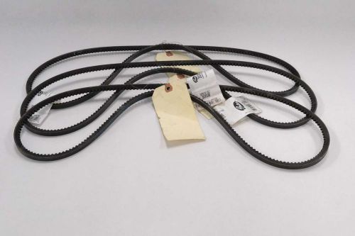 Lot 3 new gates 3vx530 super hc vextra v80 notched v-belt 53x3/8in belt b334462 for sale