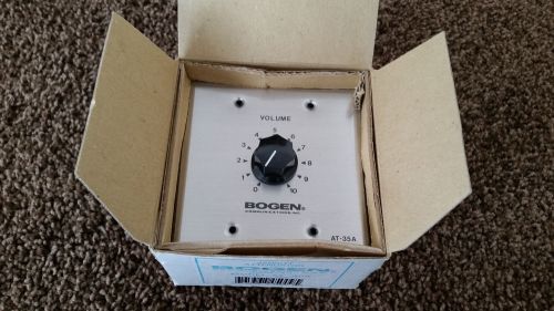 NIB Bogen Communications AT-35A 35 Watt Volume Attenuator