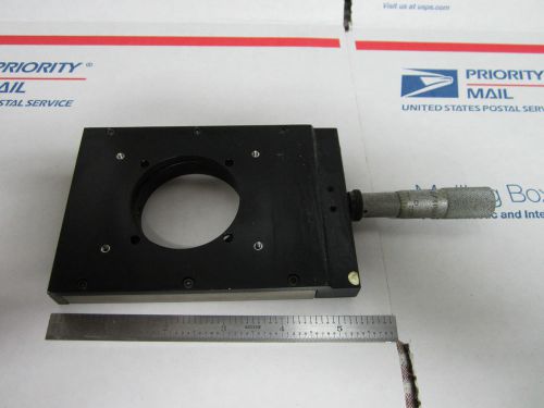 OPTICAL POSITIONER ARDEL KINAMATIC LINEAR ONE AXIS iii MICROMETER BIN#PSEL