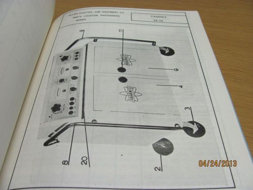 ALLEN ELECTRIC MODEL PB-1081: Deluxe Scope Analyzer - Oper. Instructions # 16213