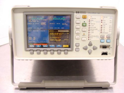 HP Agilent 37718A OmniBER 718A Communications Analyzer OPT 002 011 104 601 610!