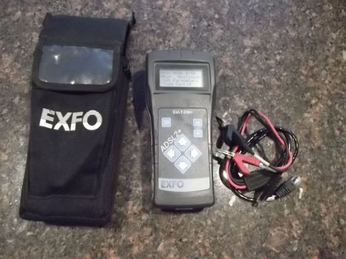 EXFO COLT-250+ ADSL ADSL2+ DSL TEST SET BIT RATE, NOISE METER (A)