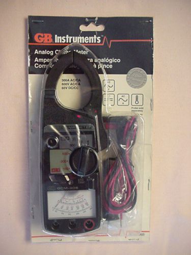 Gardner Bender #GCM-306 Clamp-On Analog Meter