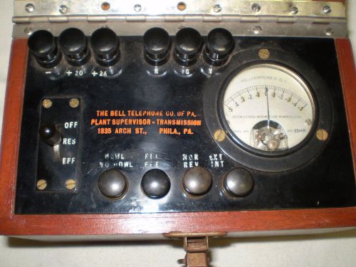 {VINTAGE} WESTON MODEL 301 AMP METER NO RESERVE!!