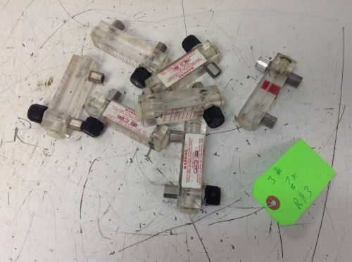 Dwyer scfh air 0-.08 flow meter/gauge 100 psig 160 f lot of 7 for sale