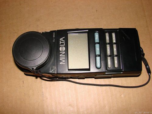 Konica MINOLTA CL-200 Chroma Meter Color Temperature and illuminance Measure