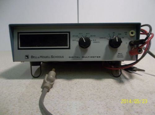 bell &amp; howell digital multimeter