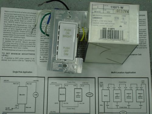 Leviton White Decora 11071-W  Rocker Dimmer MicroDim Set of 4 New