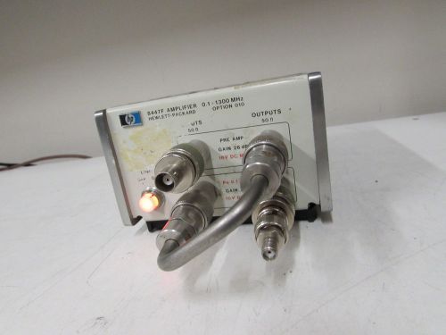 Agilent/Keysight/HP 8447F Amplifier 0.1-1300 MHz, Opt 010