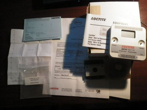 BRAND NEW Loctite Zeta 7011-V Dosimeter Radiometer with CURE JET LENS ADAPTER KI