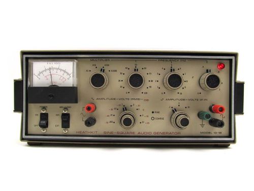 Heathkit IG-18 Sine Square Audio Generator GREAT SHAPE!