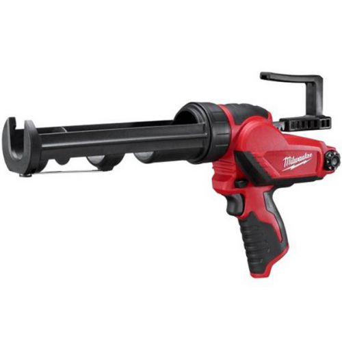 Milwaukee 2441-20 m12 li-ion cordless 10 oz. caulk and adhesive gun (tool only) for sale