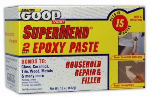 Eclectic 5330061 16oz Super Mend Epoxy Paste