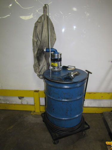 BREUER 5993 BBP 5746 5993BBP5746 TORNADO 55 GALLON BARREL DRUM VACUUM WITH HOSE