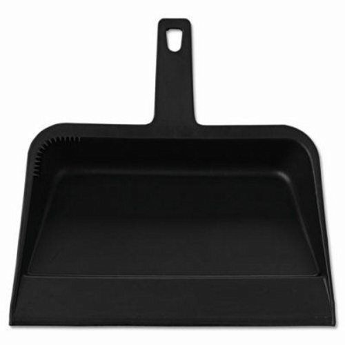 Impact Plastic Dustpan, 12w x 12d x 4h, Black (IMP700)