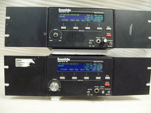 Eventide Model DIR 911-RM Digital Instant recall Recorder. LOT of  2