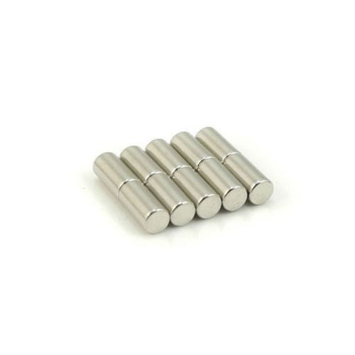 10pcs 1/8&#034; x 7/32&#034; Cylinder 3x6mm Neodymium Magnets Permanent Rare Earth Super