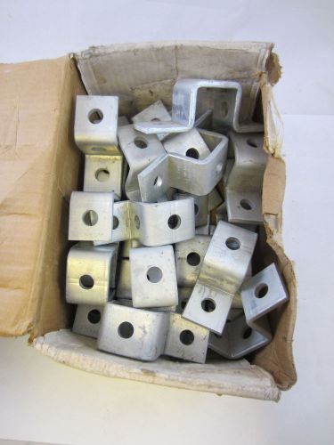 LOT OF 25 COOPER B-LINE B107ZN  U-SUPPORT BRACKET FITTING  ZINC PLATED