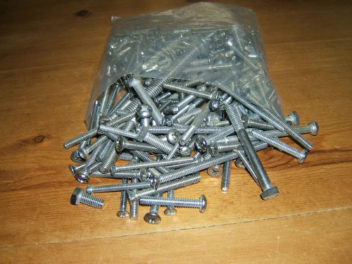 STAINLESS STEEL ASSORTED BOLTS (MACHINE SCREWS) MARINE GRADE (5 LBS)