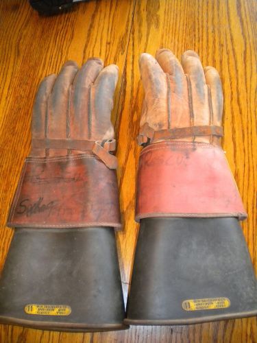 Salisbury Class 2 Type 1 Lineman Fire Electrical Glove Set Size 11