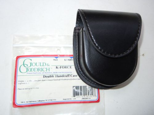 Gould &amp; Goodrich K-Force Double Handcuff Case K596HS New