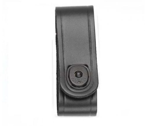 Desantis U04BZZZZ0 Plain Black Uniform Style Cuff Strap w/Black Fastener