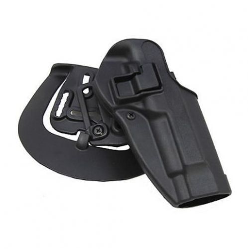 Blackhawk 410504bk-r cf holster w/&amp; paddle serpa rh black ber . 92/96 for sale