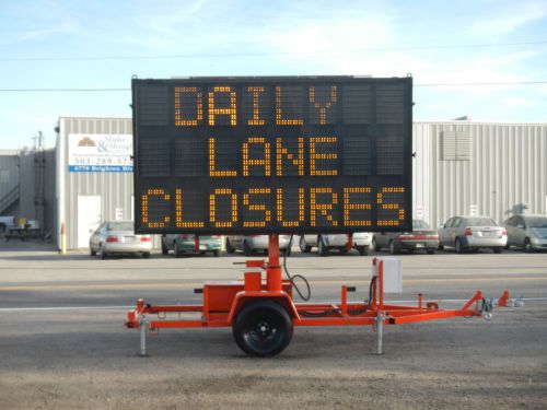 2005 WANCO HIGHWAY TRAFFIC SAFETY WANCO SIGN MESSAGE BOARD