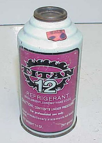 ONE 14oz Can R12 Refrigerant Titan NOS