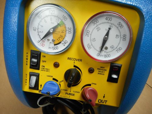 PROMAX RG5410EX REFRIGERANT RECOVERY MACHINE HVAC