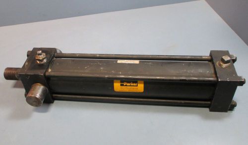 Parker 03.25 d2hu38 15.000 series 2h hydraulic cylinder 15&#034; stroke 1-1/2&#034; thread for sale