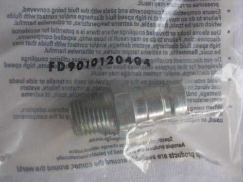 EATON AEROQUIP FD90-1012-04-04 Quick Coupler, Plug NIP