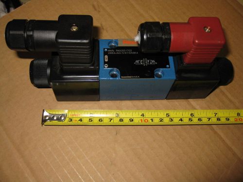 Rexroth 4WE6J60/EW110N9K4 Hydraulic Directional Control Valve 120VAC Solenoid