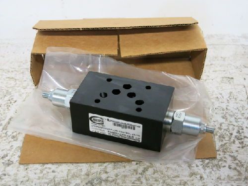 CONTINENTAL F05MSV-CDC-AA-E HYDRAULIC FLOW CONTROL VALVE W/ CHECK