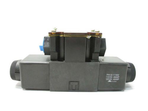 NEW DOUBLE A QF-3-TT-10D2 110/120V-AC SOLENOID HYDRAULIC VALVE D439481