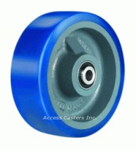 W-820-spb-1/2 8&#034; x 2&#034; poly-soft polyurethane on cast iron wheel 1200 lb capacity for sale