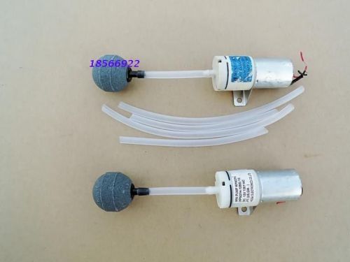 12V DC Air Pump + Silicone hose + Air stone for Fish Water Tank Aquarium Kits