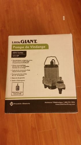 Little giant Sump/Effluent Pump 6EN-CIM 1/3HP