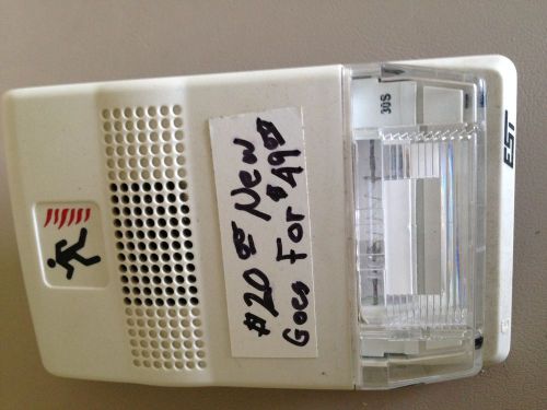 Edwards systems technology est 15s fire alarm strobe for sale