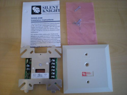 SILENT KNIGHT SD500-ANM ADDRESSABLE NOTIFICATION MODULE