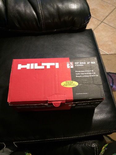 HILTI CP 653 4&#034; BA Speed Sleeve Firestop 2008604 NEW in Box